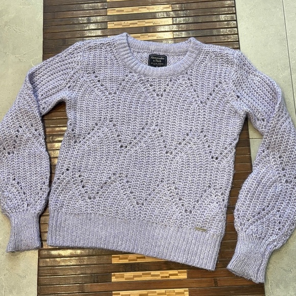 Abercrombie & Fitch Sweaters - Abercrombie & Fitch Wool/Alpaca Sweater - Lavender Size XS